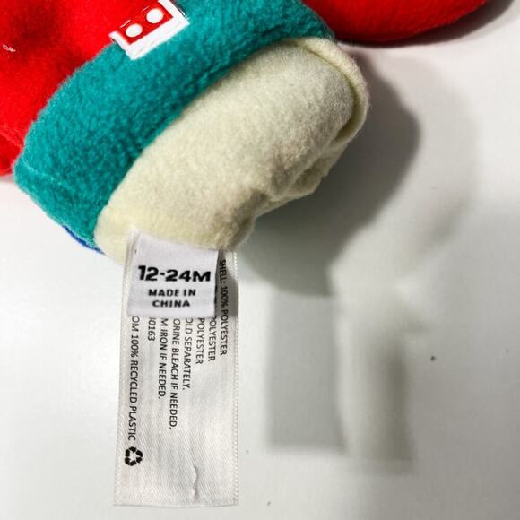 LEGO x Target Baby Color Block Fleece Mittens Sz 12-24  1 pair outdoor‎ winter - Picture 5 of 5